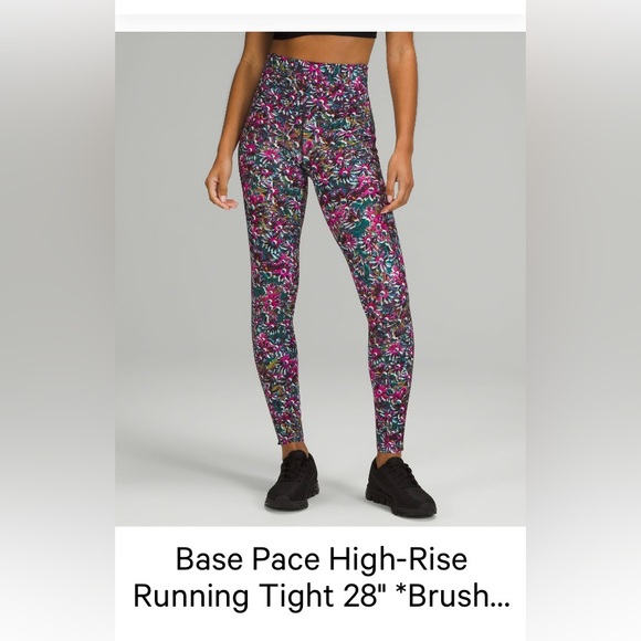 Base pace high rise running tight 28” brushed nulux - Picture 1 of 4